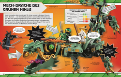 Innenansicht 3 zum Buch LEGO® NINJAGO® Mächtige Roboter